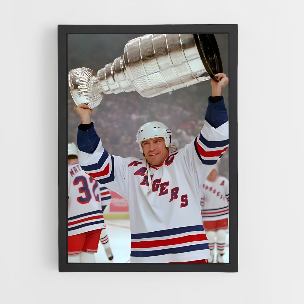 Poster Mark messier – affiche Hockey sur glace (vue 2)